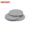 Hengko SS 316/316L Sinterd Disc Filter mit Edelstahlpulver Sinter für Industrie oder Hauswasserbehandlung